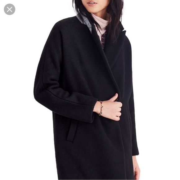 Madewell Atlas Cocoon coat - size 10 - Picture 3 of 13